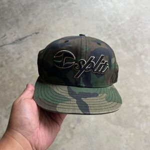 Split Skateboarding camo New era cap size 7